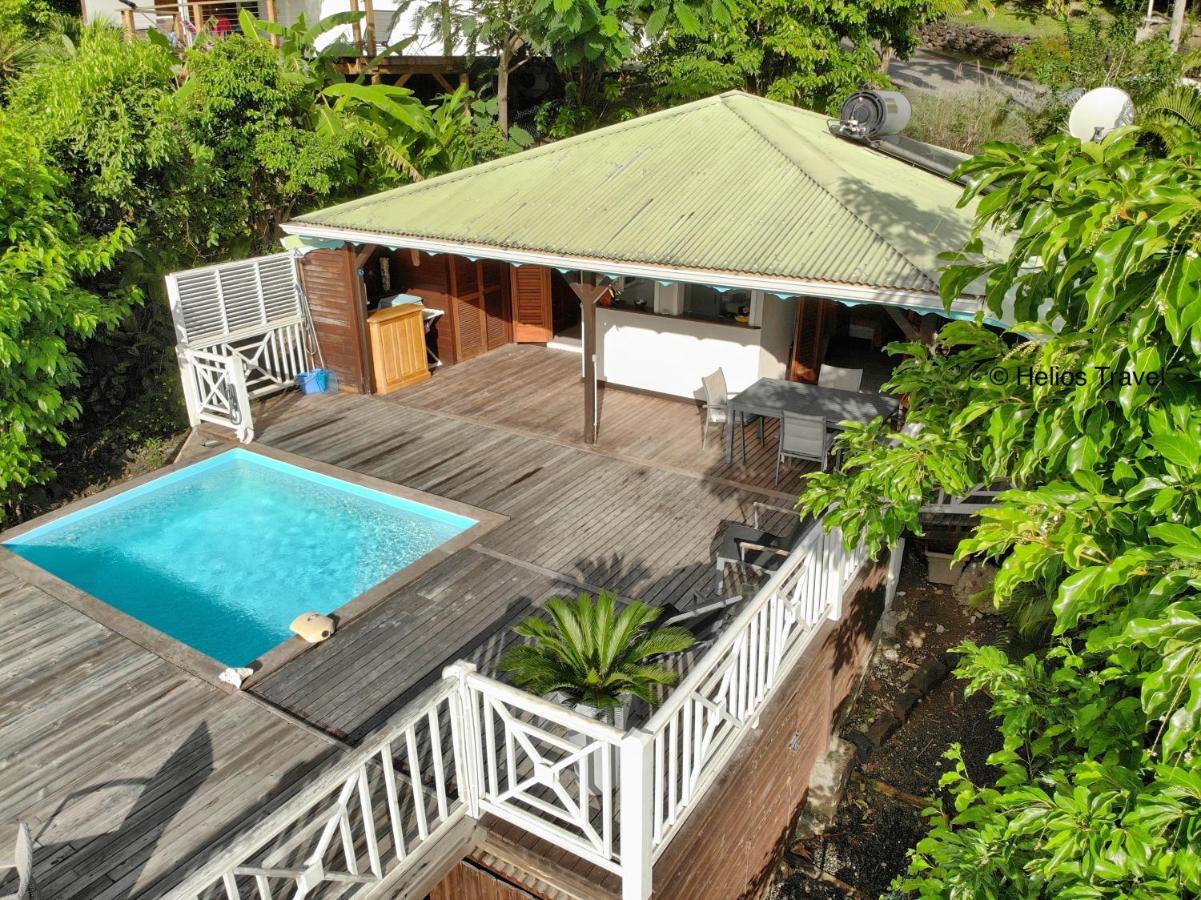 Case Coco Pointe Batterie. Piscine, Vue Mer, 4 P. Deshaies Εξωτερικό φωτογραφία