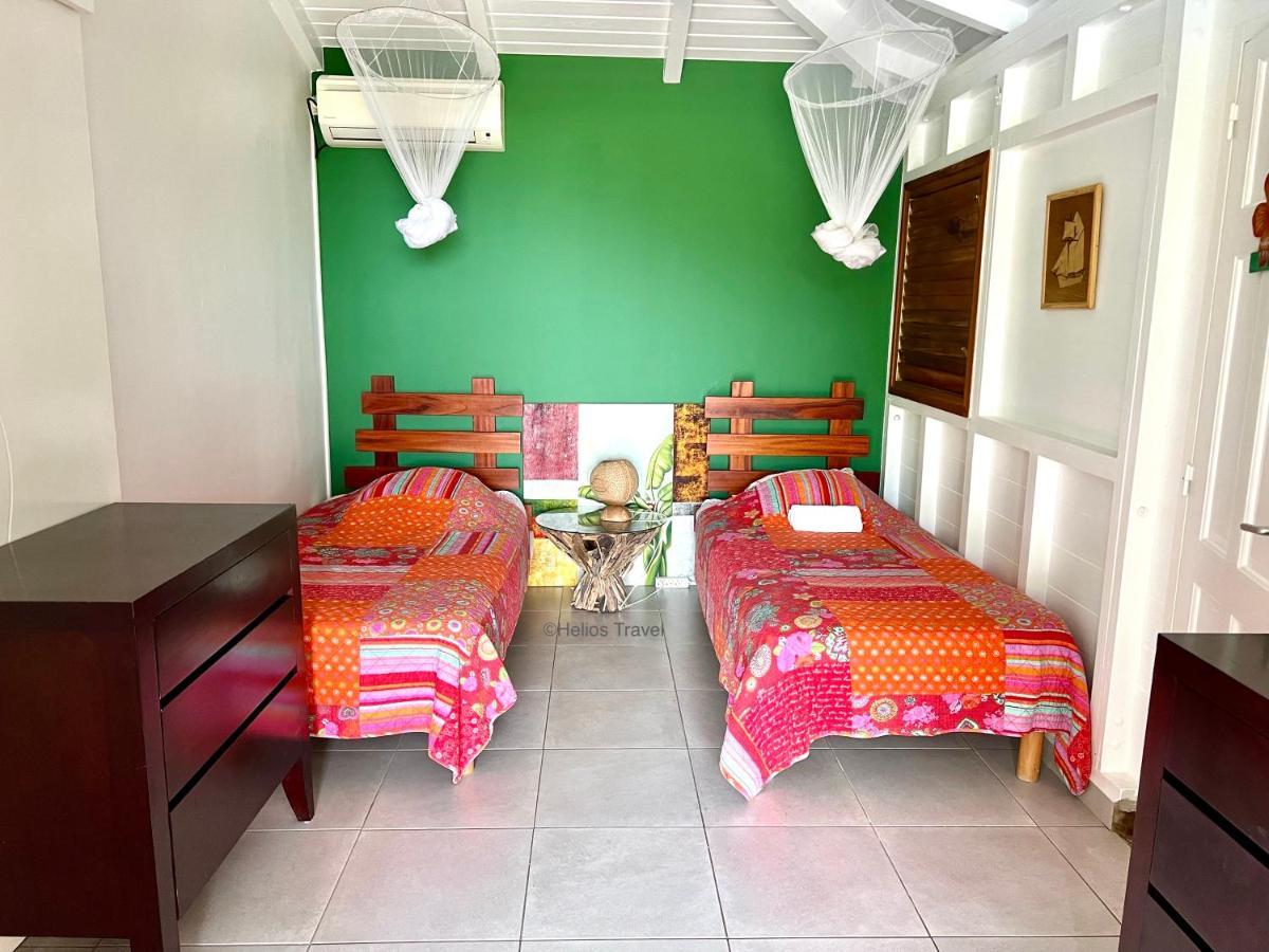 Case Coco Pointe Batterie. Piscine, Vue Mer, 4 P. Deshaies Εξωτερικό φωτογραφία